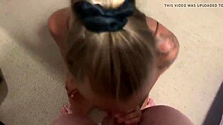 Blonde Couple Enjoys A Sloppy Wet Performance