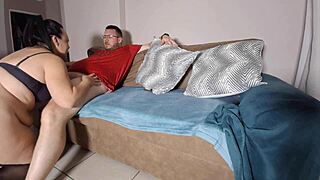 Hot Milf Pegs Couple With Double Strap On To Insane Orgasm