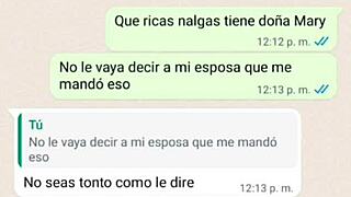 Doña Mary Se Puso Muy Cachonda Por Deberle La Tanda