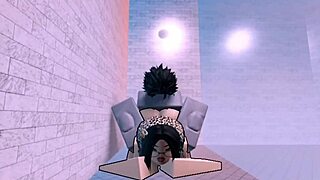 Fucking a busty latina girl in roblox condo feels amazing
