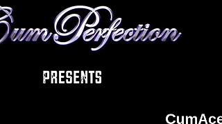 Honey receives facial and swallows all