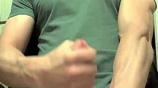 Quick Handjob On Monster Cock During Tight Sleep Session