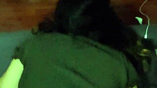 Big ass Asian milf gets a cock slid into her tight pussy, feeling every inch stretch her