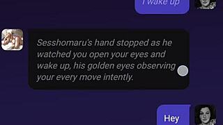 i am reading a roleplay with sesshomaru part 1, it's so rough and erotick.