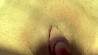 big clit slut invites you to suck her shaved pussy