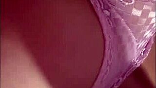 Beautiful latina masturbates in rich lingerie from fan