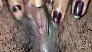 Desi close-up hairy pussy