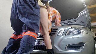 Mechanic Fucks My Wife In Miniskirt