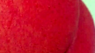 Misslili With Big Round Beautiful Ass Takes Dildo In Tight Asshole