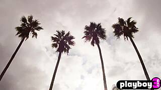 perfect all natural babe strips naked exposing big tits ass and sexy body after striptease