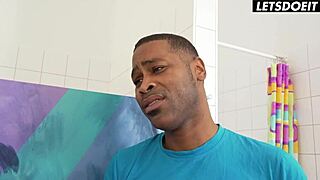 Kim kalash screams in ecstasy as black cock penetrates deeply