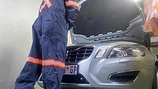 Mechanic Fucks My Wife In Miniskirt