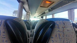 Stepson unexpectedly caresses stepmom on public bus