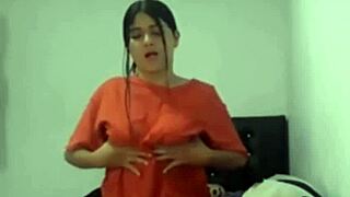 i lick the university girl's ass and she shows big tits