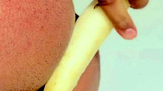 Misslili With Big Round Beautiful Ass Takes Dildo In Tight Asshole