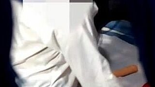 mexican neighbor plays with pussy almost caught