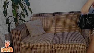 Blonde Steals Muscular Stepbrother's Big Cock Milk