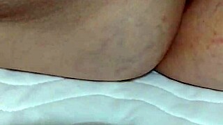 Wife Squirts Massively While Fucking Fuck Buddy on Cam!