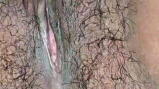 Desi close-up hairy pussy