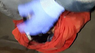 Lesbian illusion girls lick hairy beaver before robbing house in close up