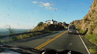 Volviendo De Vacaciones Un Amigo Nos Invita A Ver Como Coje La Puta Que Tiene En La Esquina De La Casa Trabajando