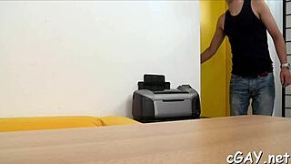 Are you ready for this pumped up gay cock sucking action?