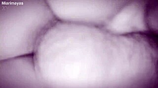 dominican bbw gets all the cum in missionary