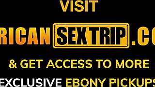 Ebony Teen's Big Booty Railed in POV Anal Hookup