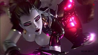 Overwatch widowmaker interracial hentai music video.