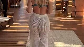 Compilation of Big Ass Blonde Booty Girl Scenes