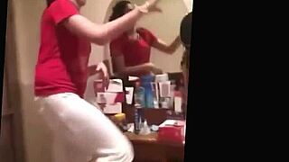HOT INDIAN GIRL DANCES WITH FRIENDS IN PRIVATE SETTING