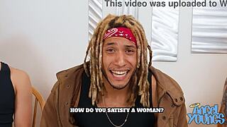 Why Pick One Date Show Contestant Angel Young 18+ Fucks All 3 Possible Dates In Wild DP!