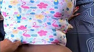 redhead latina with big ass does everything her best friend's boyfriend asks