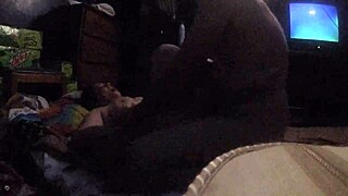 Thick BBW with Big Tits and Ass Gets Fucked Hard