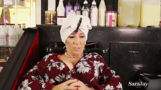 sara jay says, 'i'm so nervous, gotta fuck myself with this dildo before the interview'