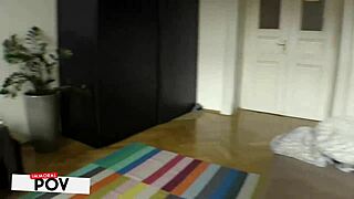 Naughty cheerleader zuzu sweet swallows matt and johnnys huge dicks