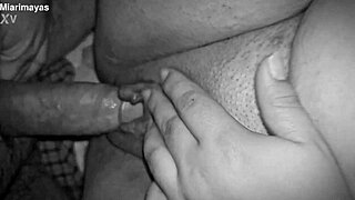 dominican bbw gets all the cum in missionary