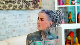 Anal lover spreads asshole for extreme dildo and fisting gape