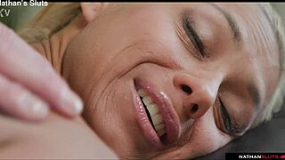 Hot latina Veronica Leal enjoys a relaxing anal massage