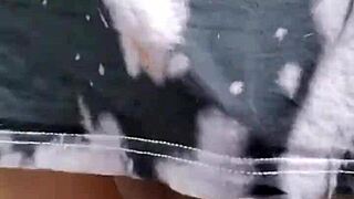 am i wearing anything underneath my femboy sissy girlcock bulge?