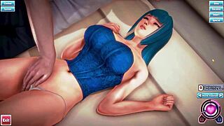 Honey Select - Sarutobi Yuuki 3D Blue Haired Beauty