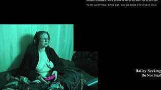 Exploring the naked night springs game with a brunette BBW character featuring big natural tits and long hair in part 3