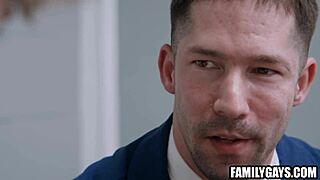 Gay stepdad gay office sex!