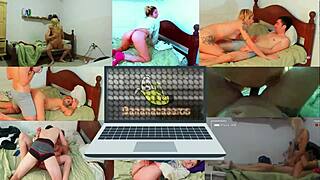 Oh man, this couple's raw shower sex is so passionate with that pregnant Latina's big ass! 🔥