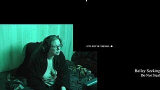 Exploring the naked night springs game with a brunette BBW character featuring big natural tits and long hair in part 3