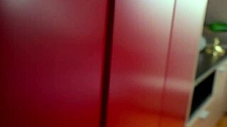 Beautiful Student with Big Tits Gets Fucked Hard by Father-in-Law.