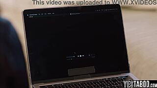 Big Ass Latina Milf Calls Hung Guy For Laptop Fix