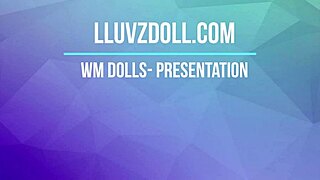 wm sex doll breast softness test and boobs simulation function