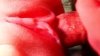 i can't cum inside her vagina, i prefer outside her body during double penetration