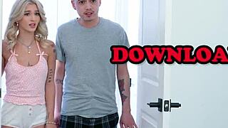 Big tits milf passionately fucks her husband in a wild foursome with petite stepdaughter and another guy.